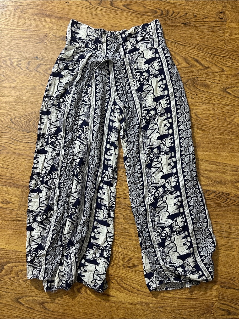 Rayon bozzolo pants